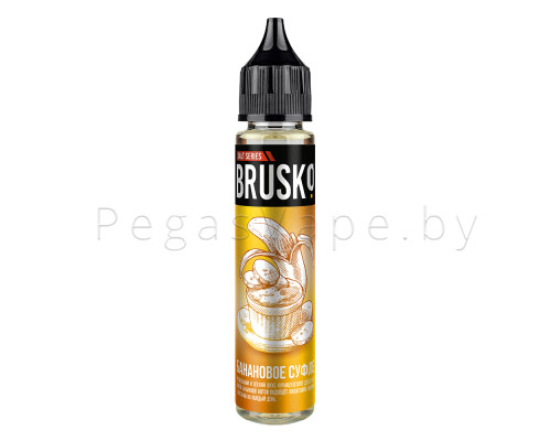 Жидкость для вейпа Brusko Salt - Банановое суфле Жидкость для вейпа Brusko Salt - Банановое суфле