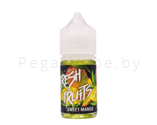 Жидкость для вейпа Fresh Fruits Salt - Sweet Mango (Сладкий манго) (40 мг) Жидкость для вейпа Fresh Fruits Salt - Sweet Mango (Сладкий манго) (40 мг)