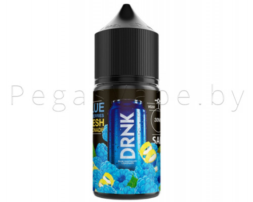 Жидкость для вейпа DRNK Salt - Лимонад из голубой малины (40 мг)