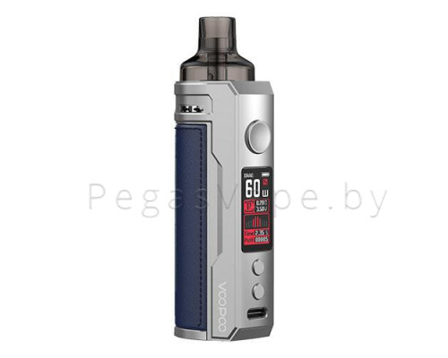 Вейп Voopoo Drag s (Серебряно-синий) Вейп Voopoo Drag s (Серебряно-синий)