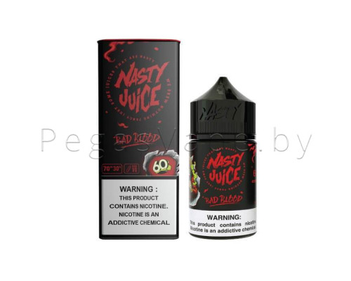 Премиум жидкость для вейпа Nasty Juice - Bad blood (60 мл) (3 мг)