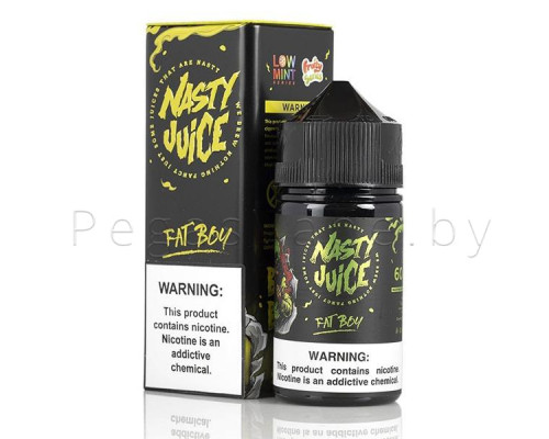 Премиум жидкость для вейпа Nasty Juice - Fat Boy (60 мл) (3 мг) Премиум жидкость для вейпа Nasty Juice - Fat Boy (60 мл) (3 мг)