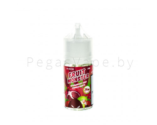 Премиум жидкость для вейпа Fruit Monster SALT 30мл - Strawberry, kiwi, pomegranate