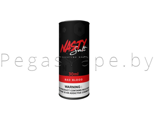 Премиум жидкость для вейпа Nasty Juice salt - Bad blood  (50 мг)
