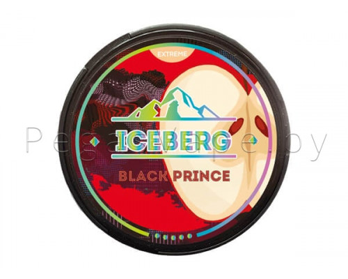 Бестабачная жевательная смесь Iceberg - Black prince