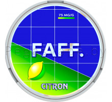 Бестабачная жевательная смесь Faff - Citron