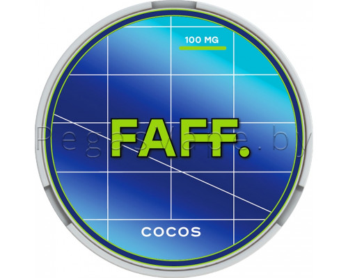Бестабачная жевательная смесь Faff - Cocos