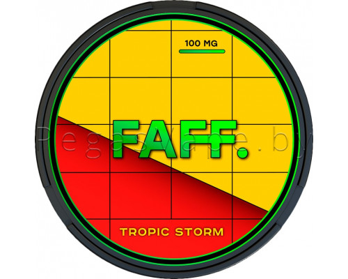 Бестабачная жевательная смесь Faff - Tropic storm